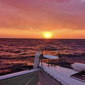 Sunset Catamaran Cruise in Greece