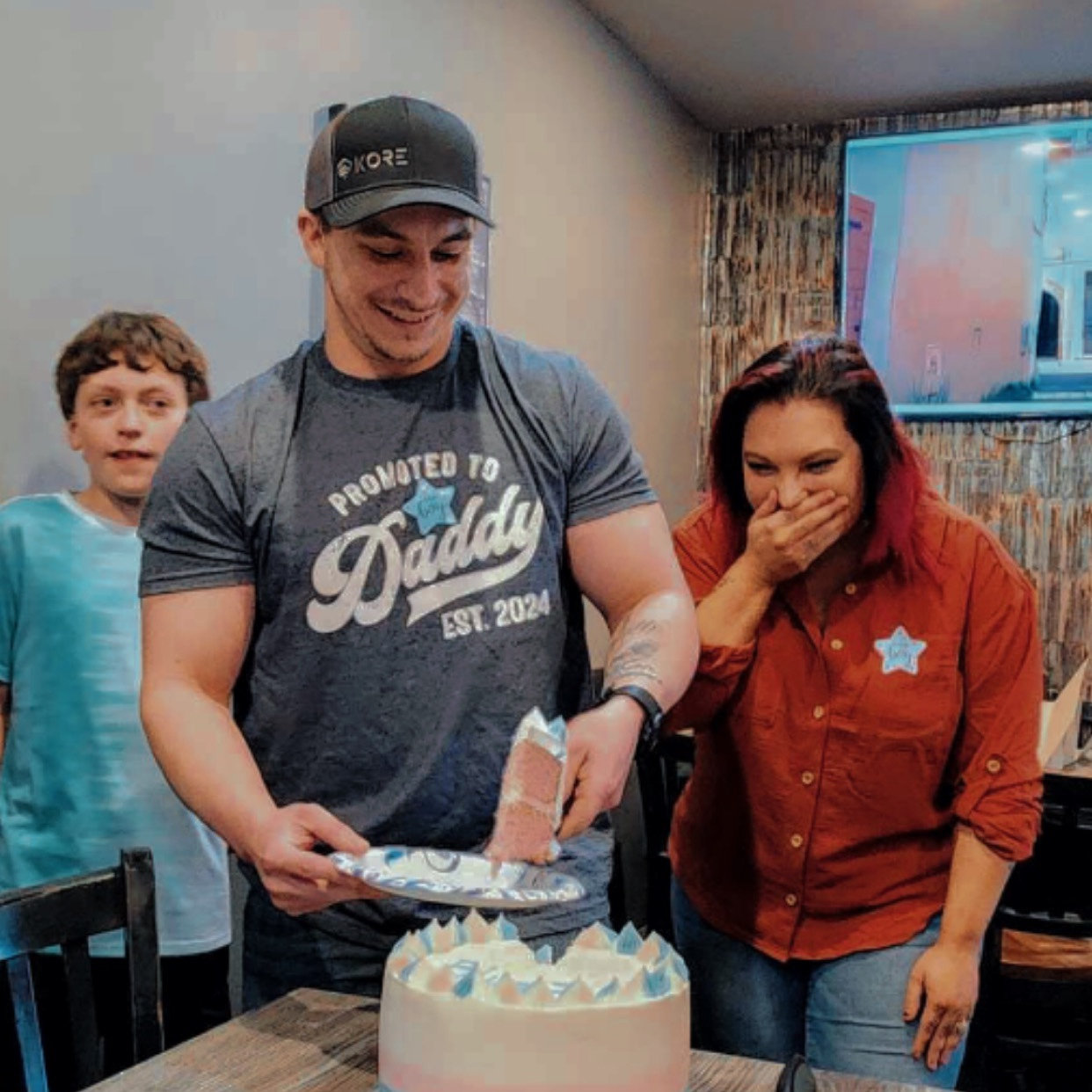 Our gender reveal