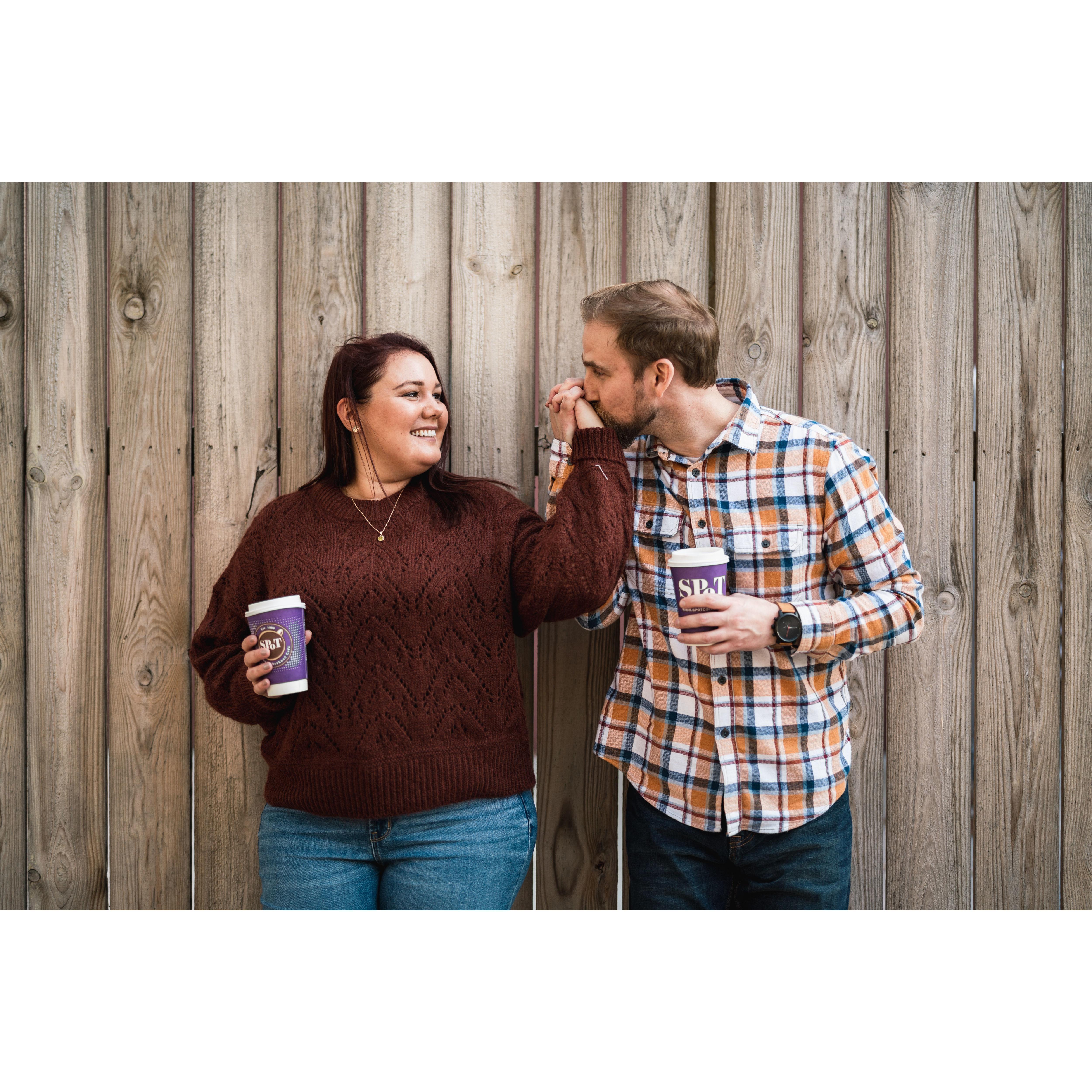 Coffee from our favorite Spot