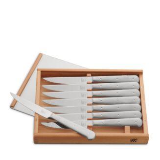 Zwilling J.A. Henckels Porterhouse Stainless Steel 8-Piece Steak Knife Set