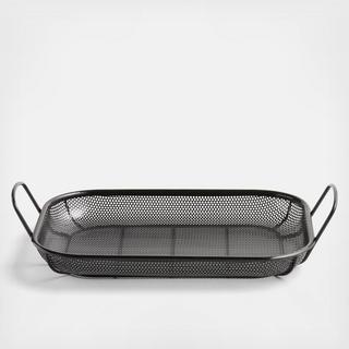 Outdoor Rectangular Roasting Chef's Pan