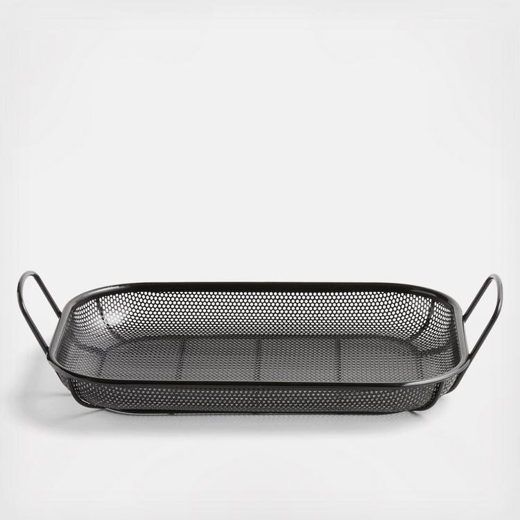 11.2 x 11.2 Square Shallow Roasting Pan with Rack