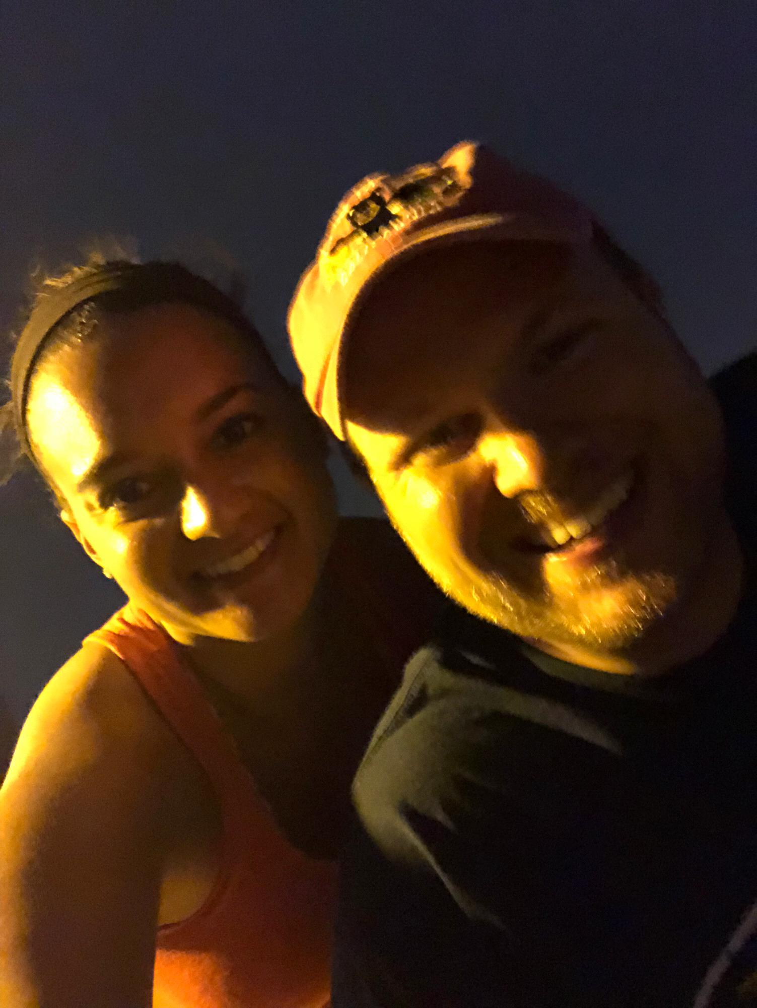 Our first picture as "Roomies for Life" in July 2018 when we moved in together in Washington, DC.