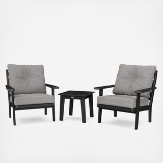 Lakeside 3-Piece Deep Seating Chair Set