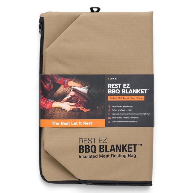 Rest EZ BBQ Blanket® - Insulated Meat Resting Bag for Moisture Retention and Tender BBQ - Heavy-Duty with Wide Mouth Design for Briskets, Pork Shoulders, Steaks