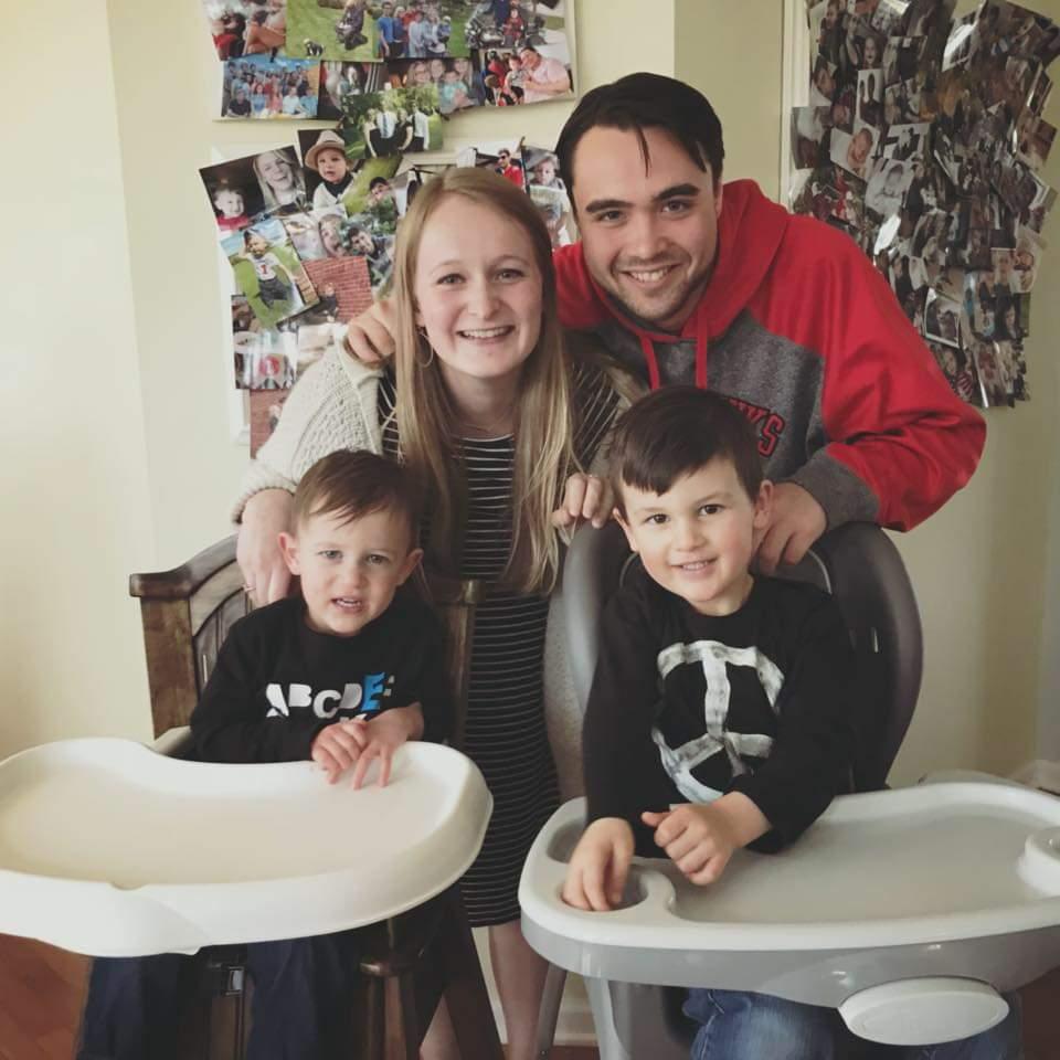 April 2018. We love visiting Amanda's niece and nephews! This was Elliot's second birthday party!