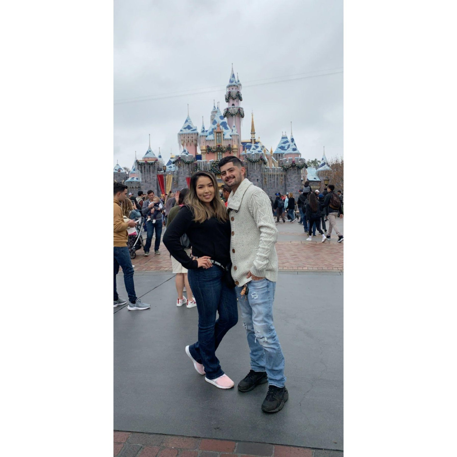 First Disneyland trip