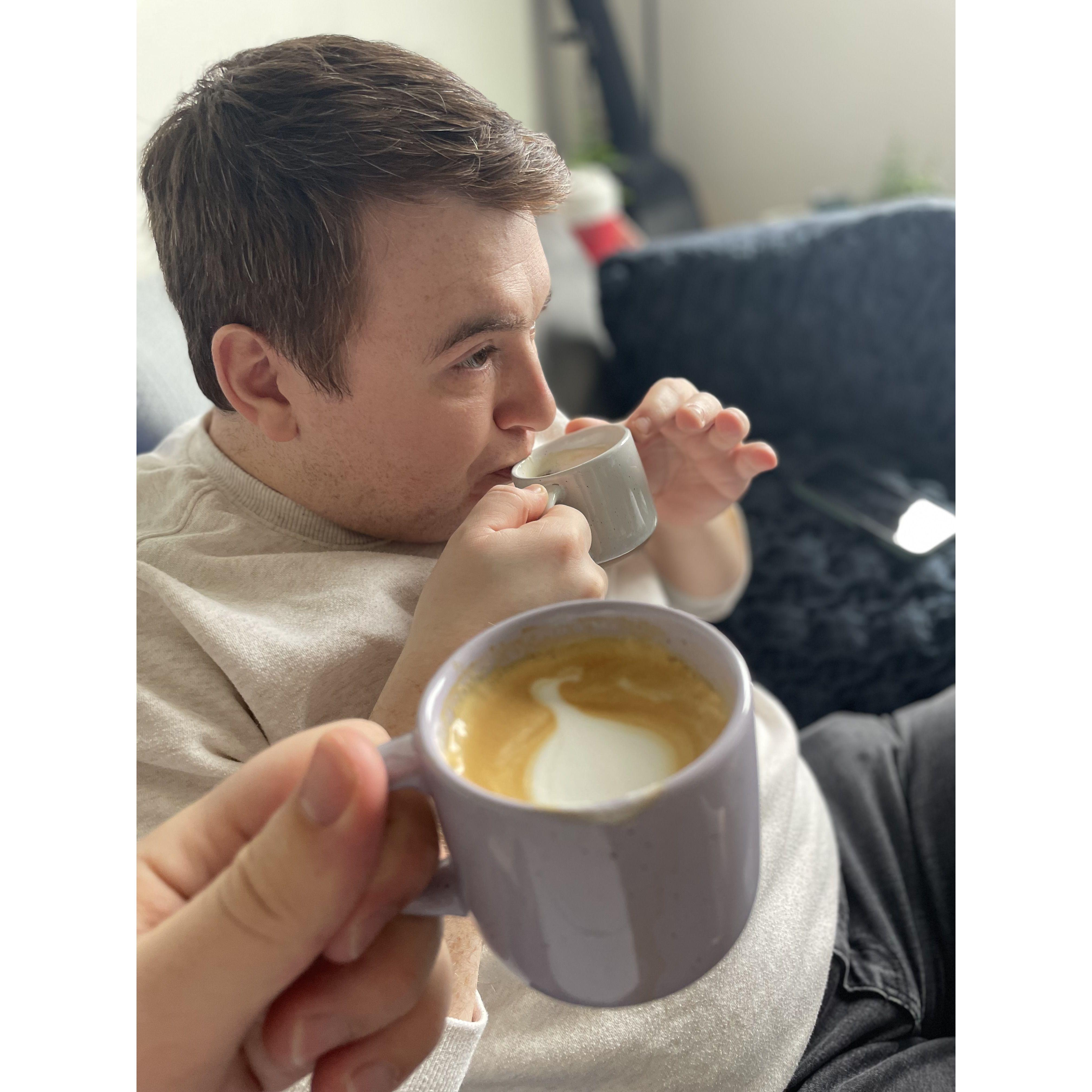 2024 - the beginning of our espresso obsession