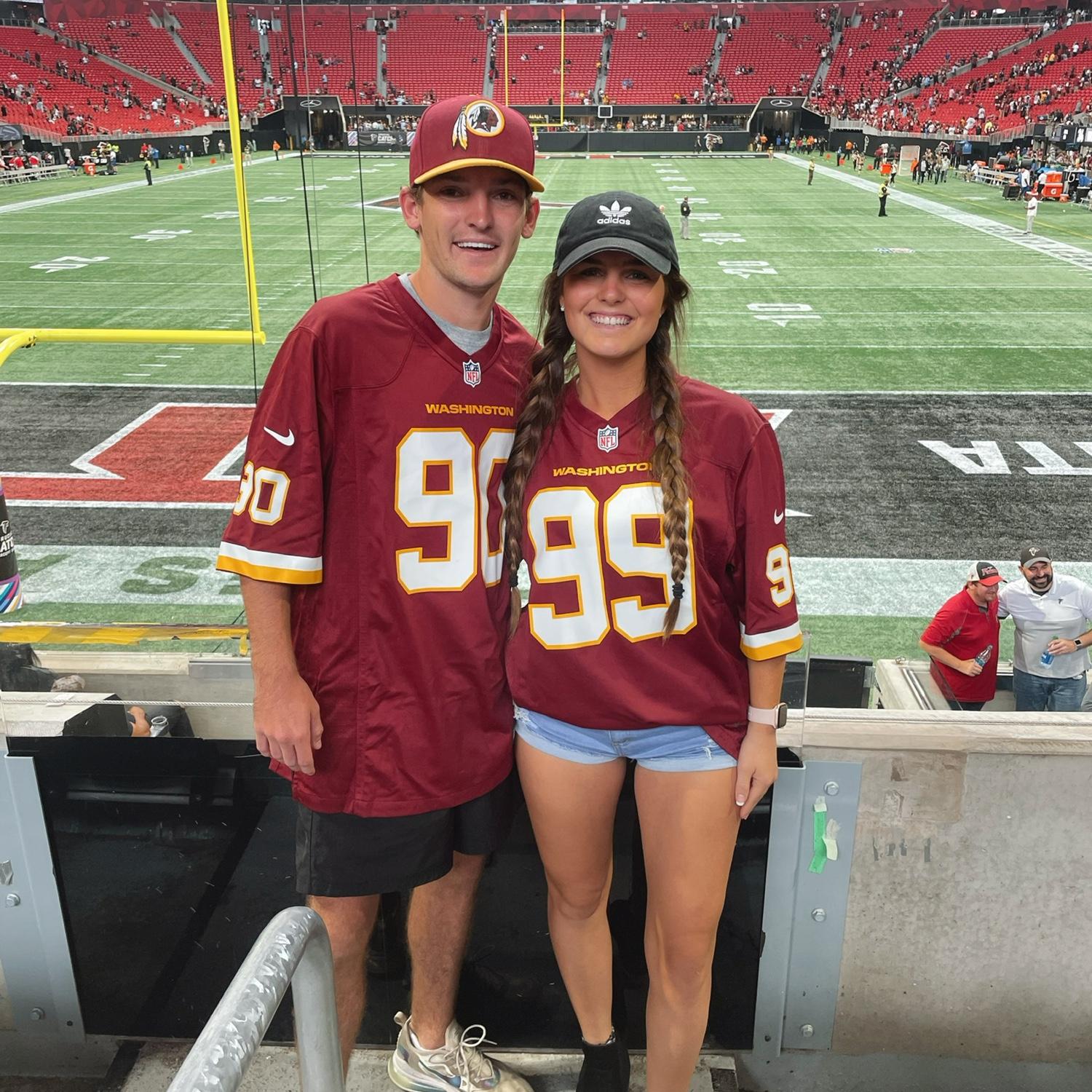 2021 - Connor’s First Redskin Game