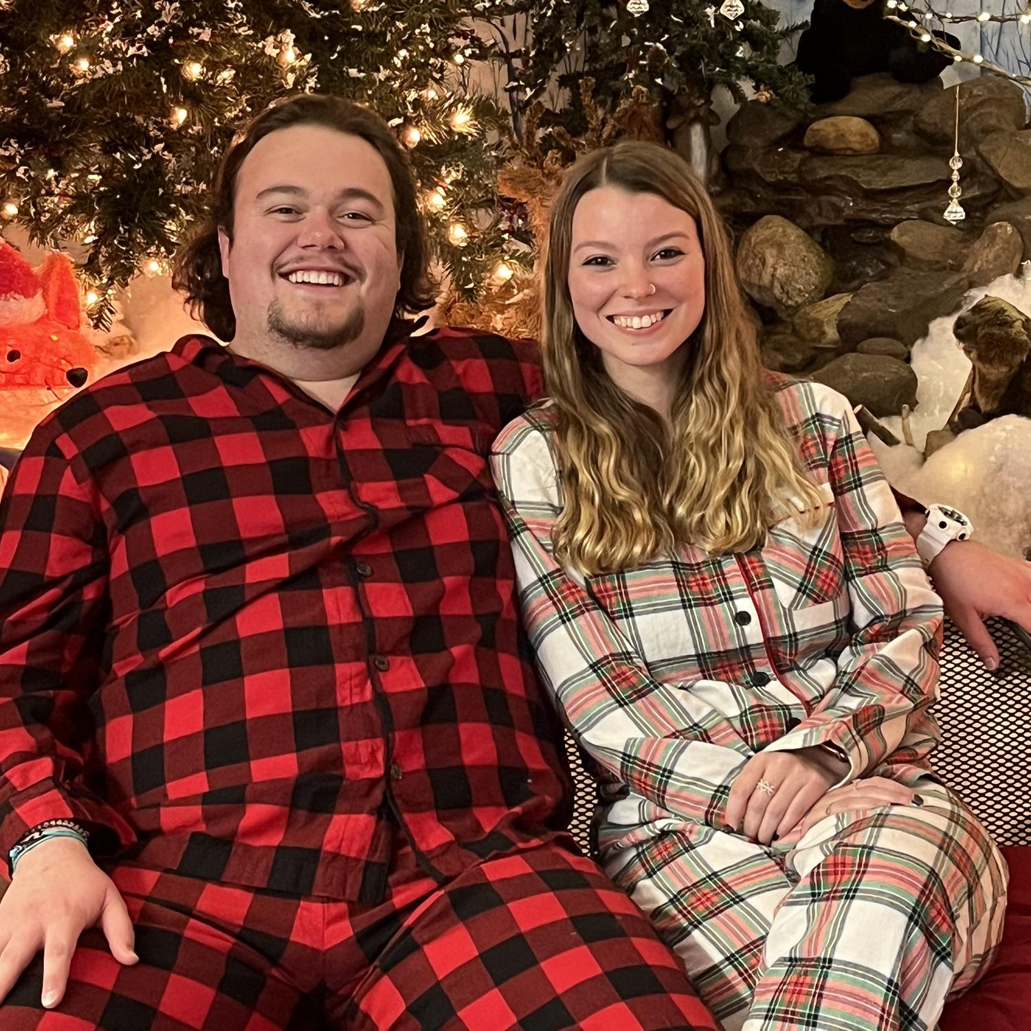 Matching Christmas pajamas! December 21, 2022