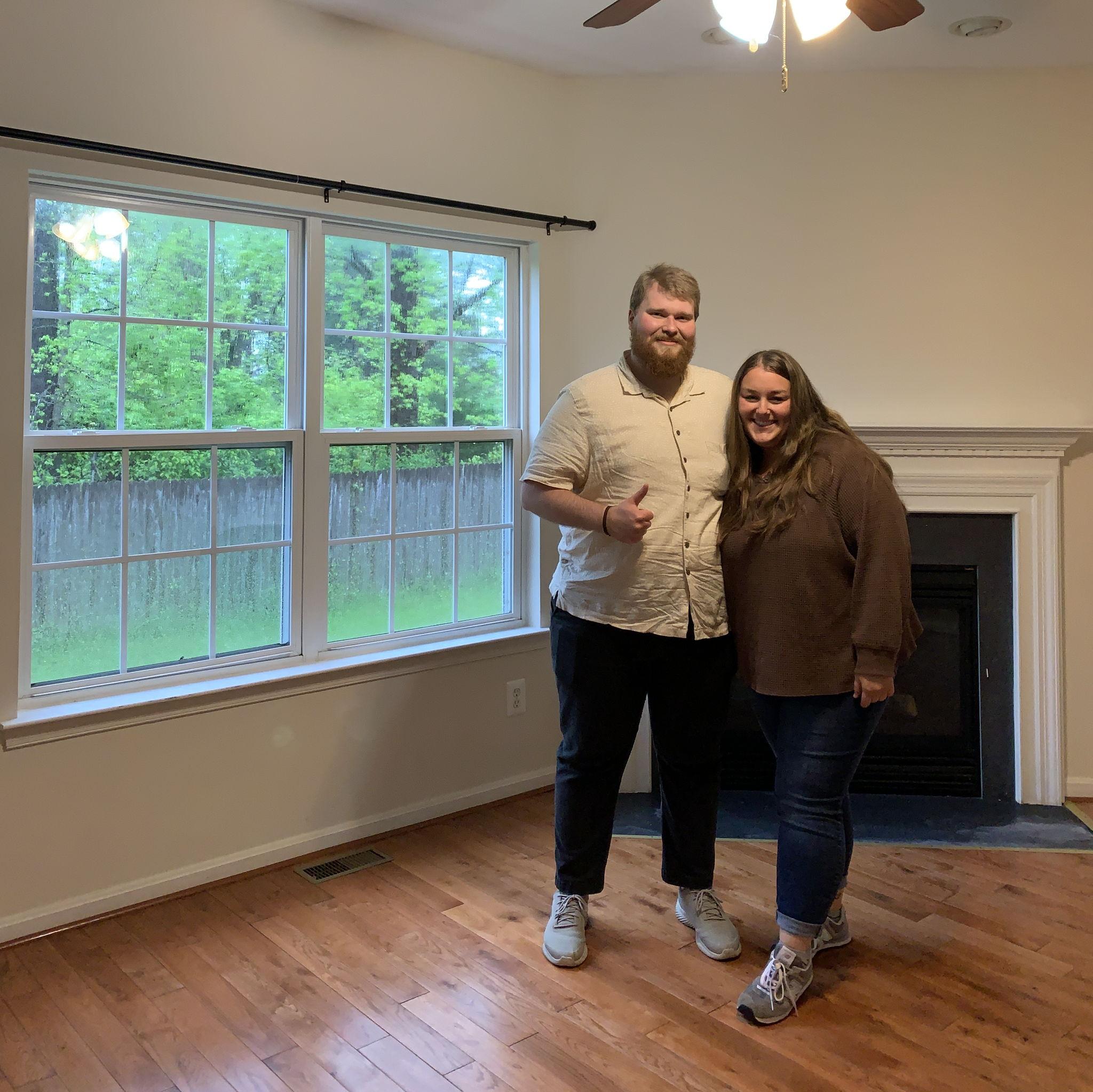 Moved into our townhouse in Newark!