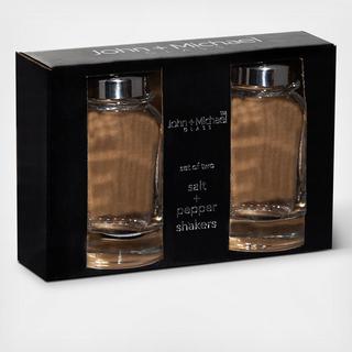 Cylinder 2-Piece Salt & Pepper Shaker Set