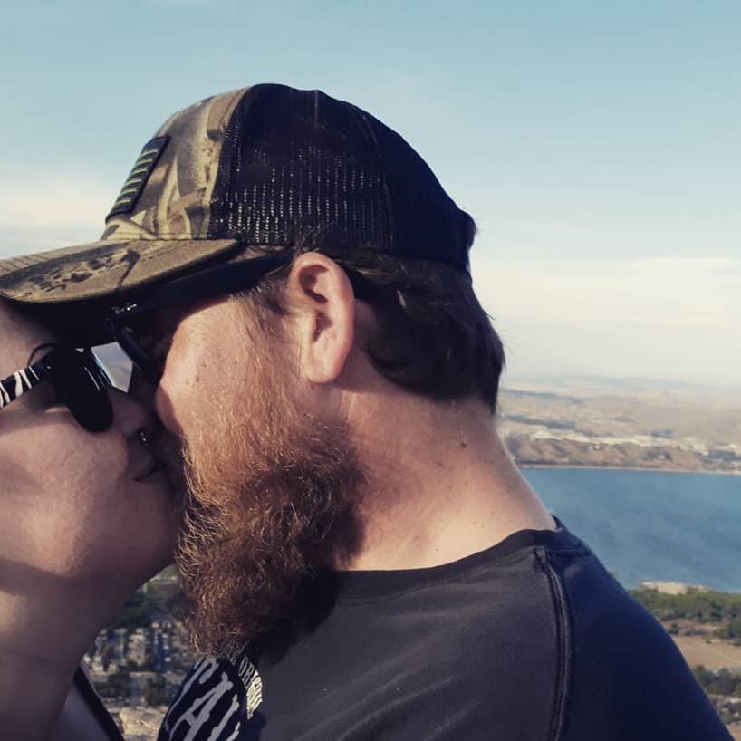 We both knew early on that there was something special about on another.  This picture was taken at the top of the mountain overlooking Big Bear Lake around May 2019.