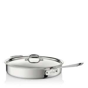 All-Clad - Stainless Steel 6-Quart Sauté Pan