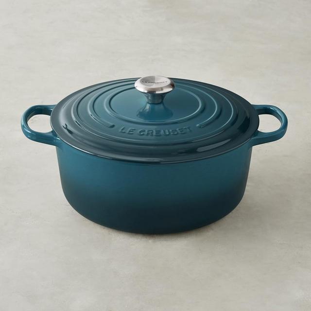 The cellar Enameled Cast Iron 8-Qt. Round Dutch Oven, Created for Macy's - Red