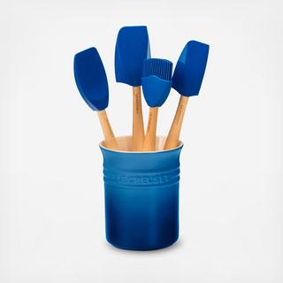 Craft Series 5-Piece Utensil Set with Crock