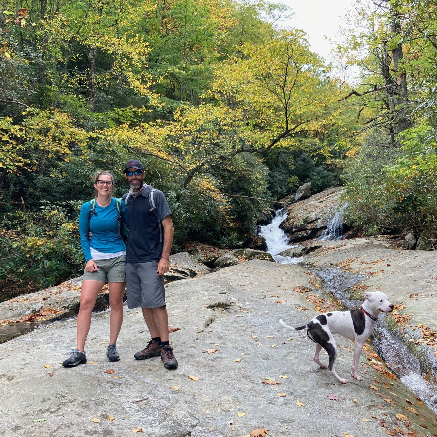 Hiking in Linville Gorge, 2021