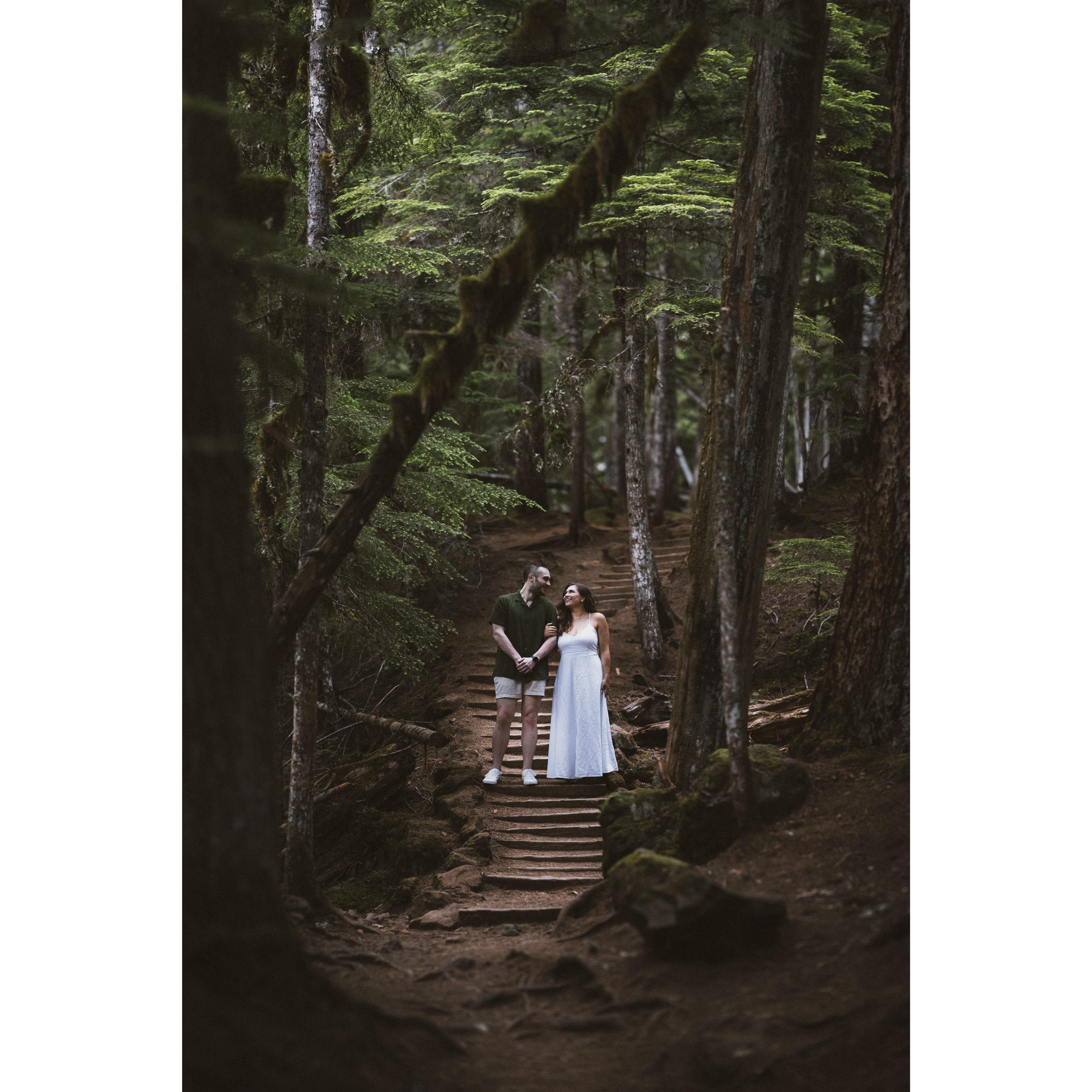 Our engagement shoot with Tony Gambino, just outside of Sisters, Oregon!