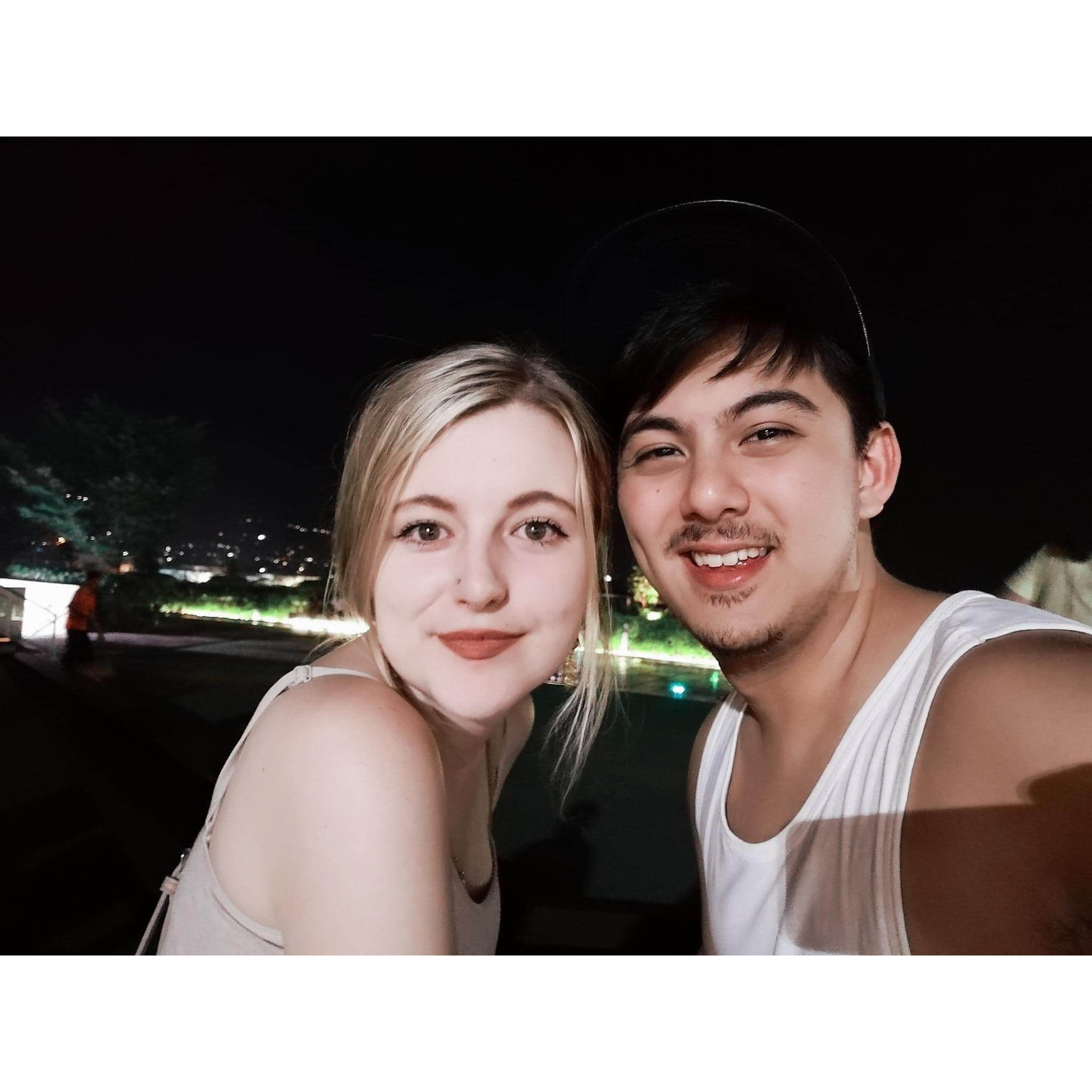 We took this on a date we had in Cebu Philippines!