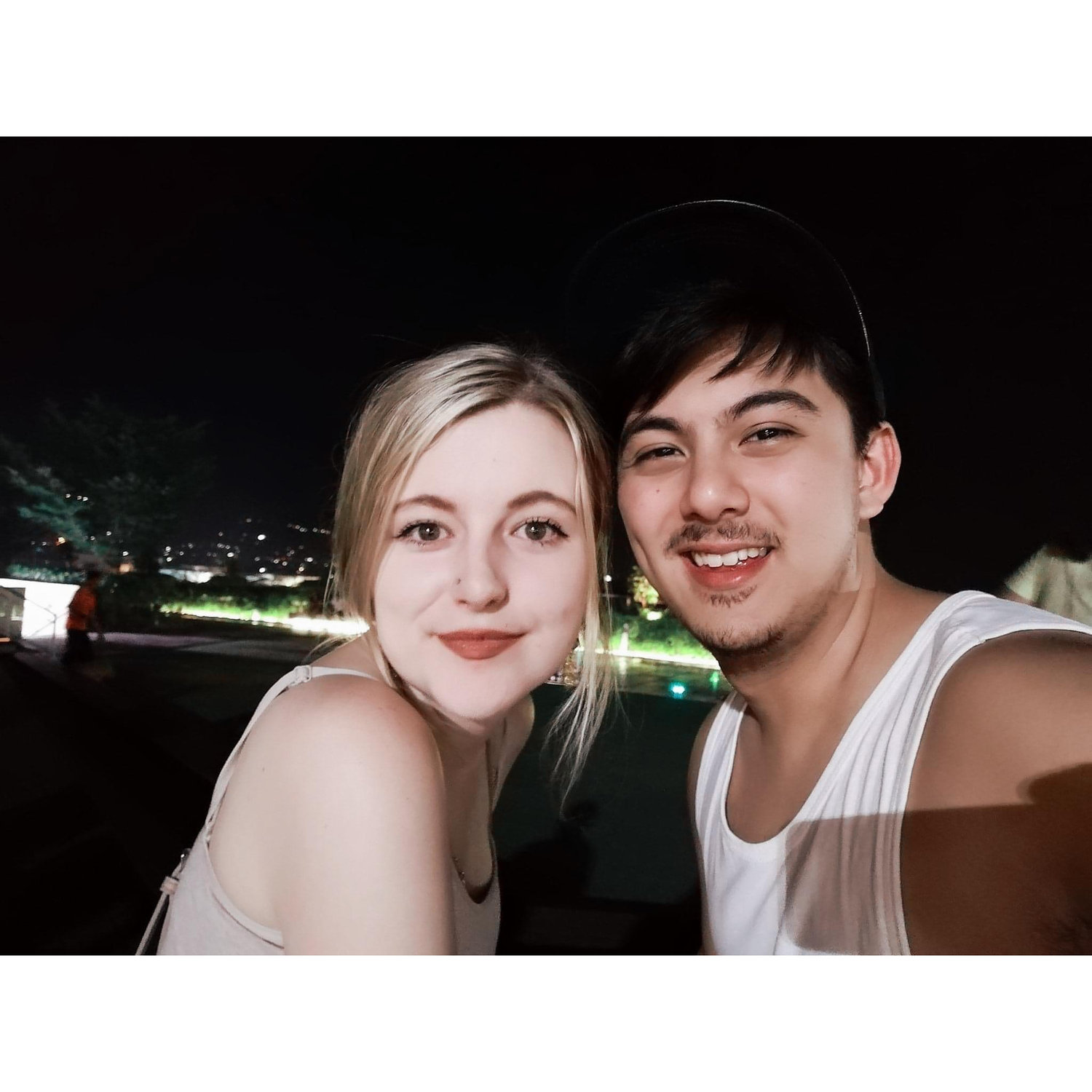 We took this on a date we had in Cebu Philippines!