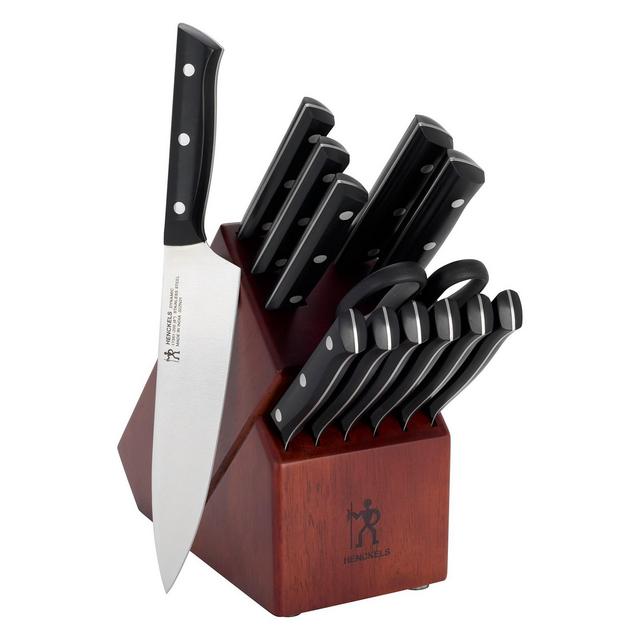 J.A. Henckels Dynamic Stainless Steel 14-Pc. Knife Block Set
