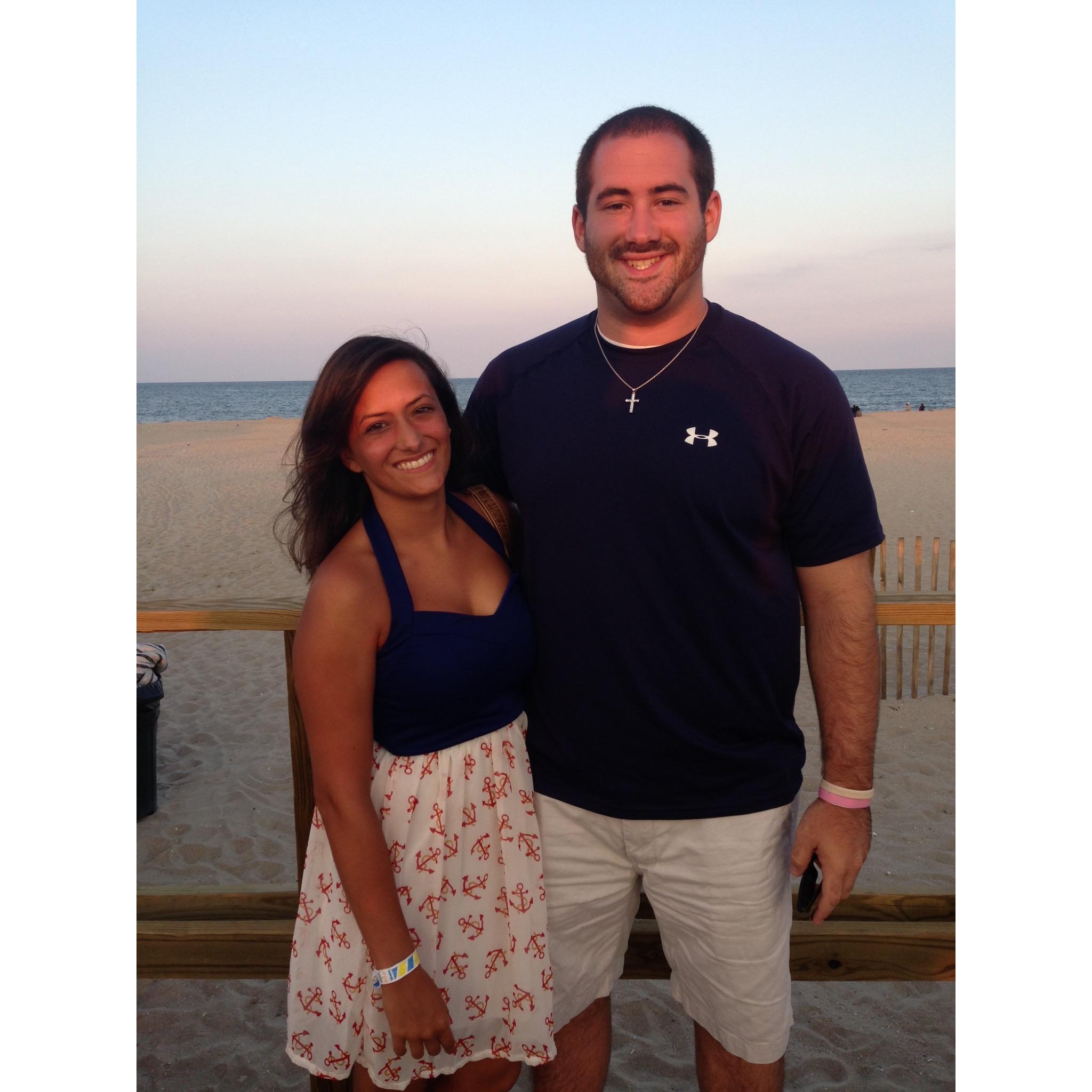 Our first vacation together (circa 2013)