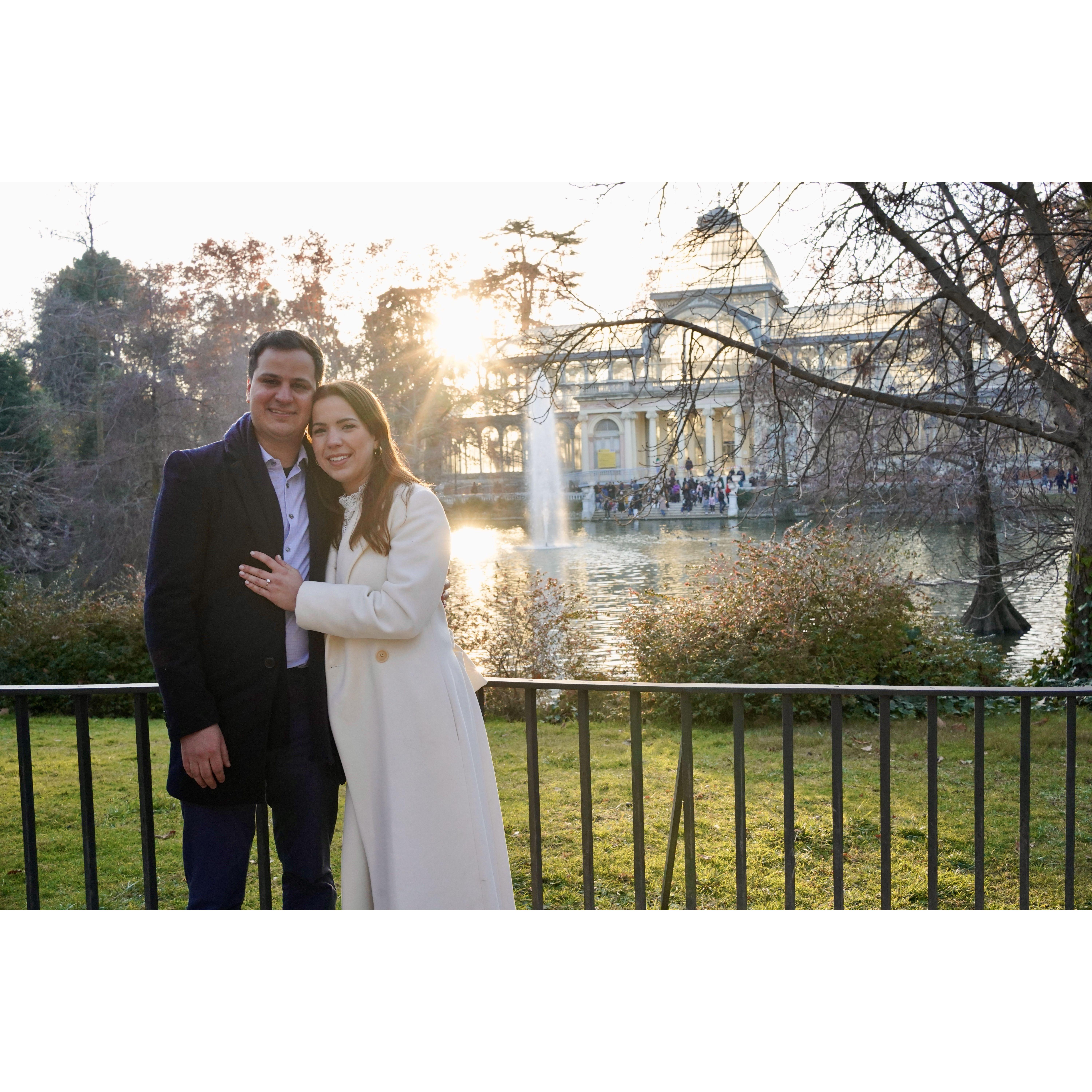 The one where we got engaged.