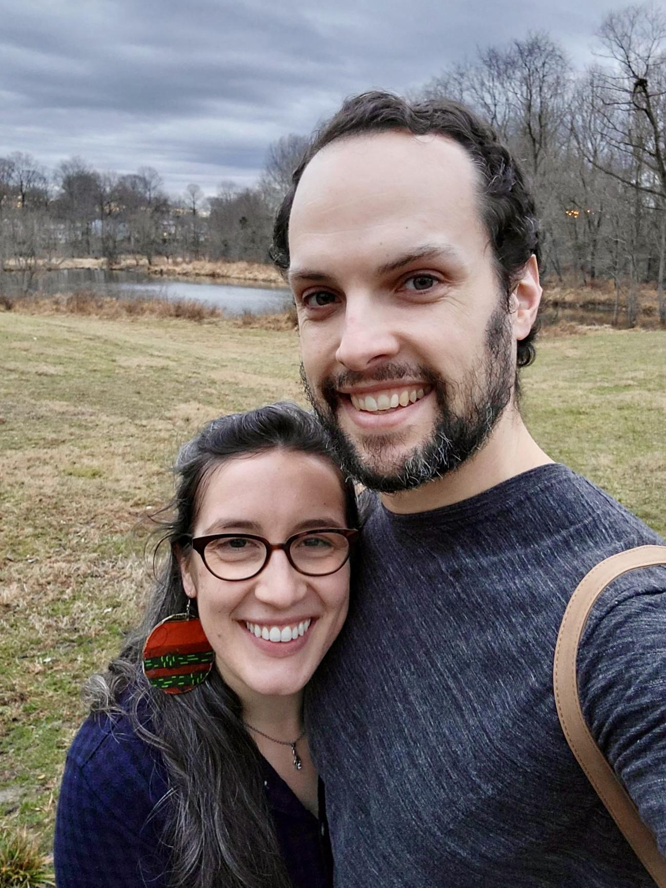Taking a walk, one of our favorite things to do together