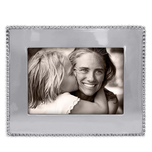 Mariposa Beaded Engravable Picture Frame, 5" x 7"