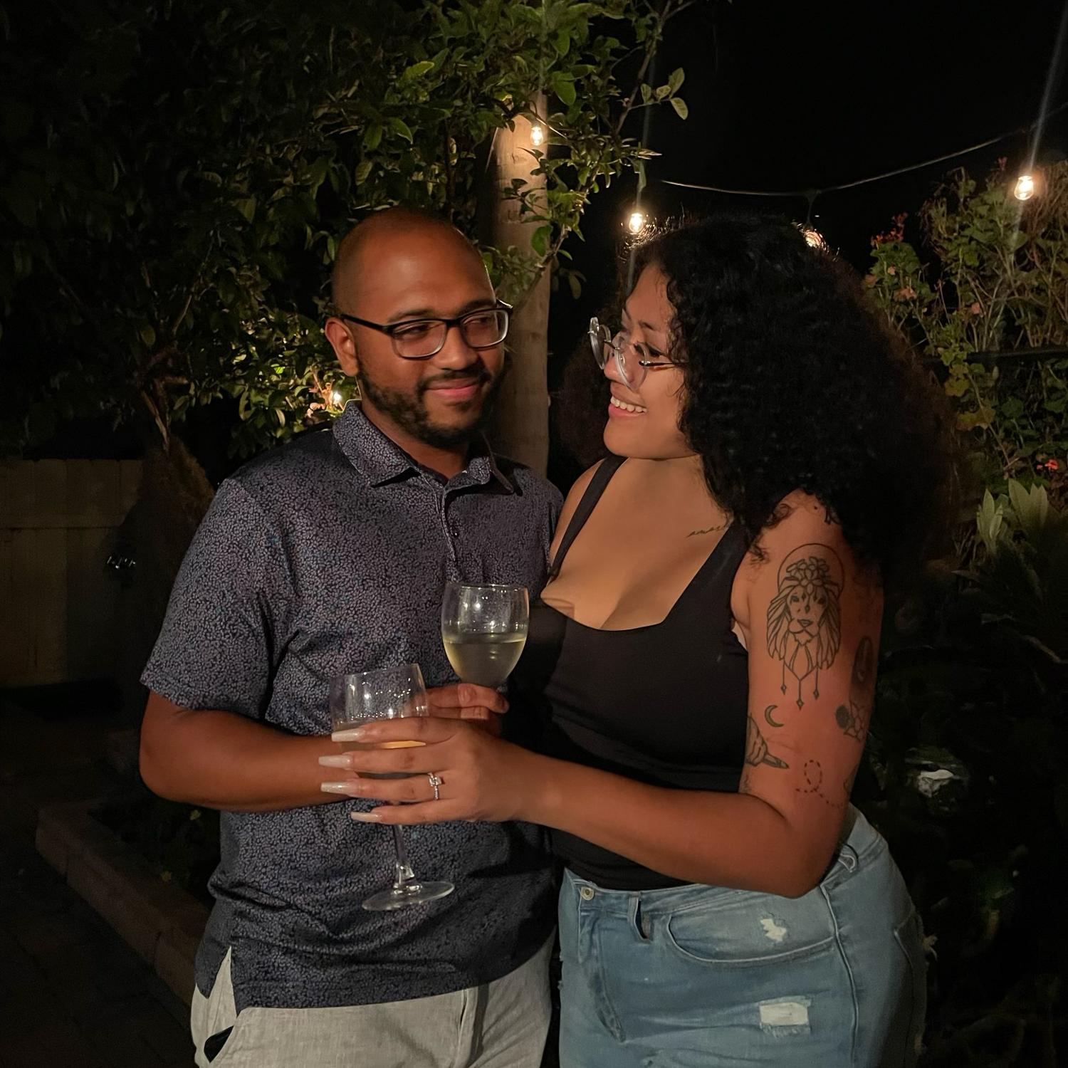 the night we got engaged in Emily’s home town San Diego. everything was perfect!