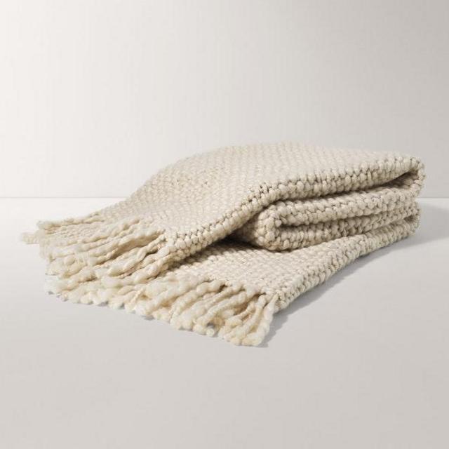 Ivory Essential Throw