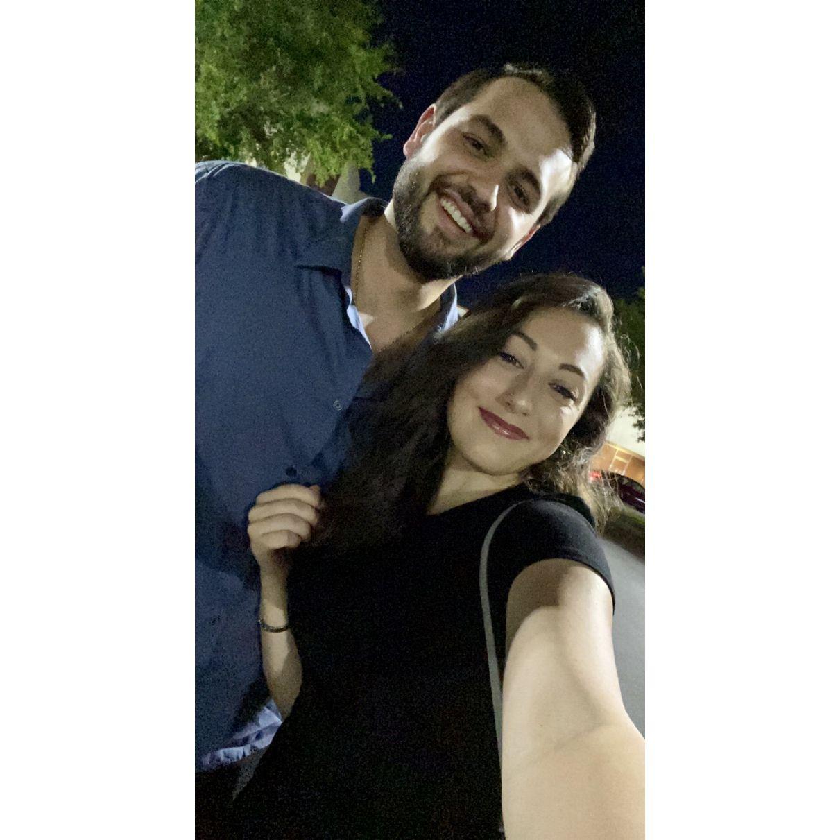 Our first picture together!