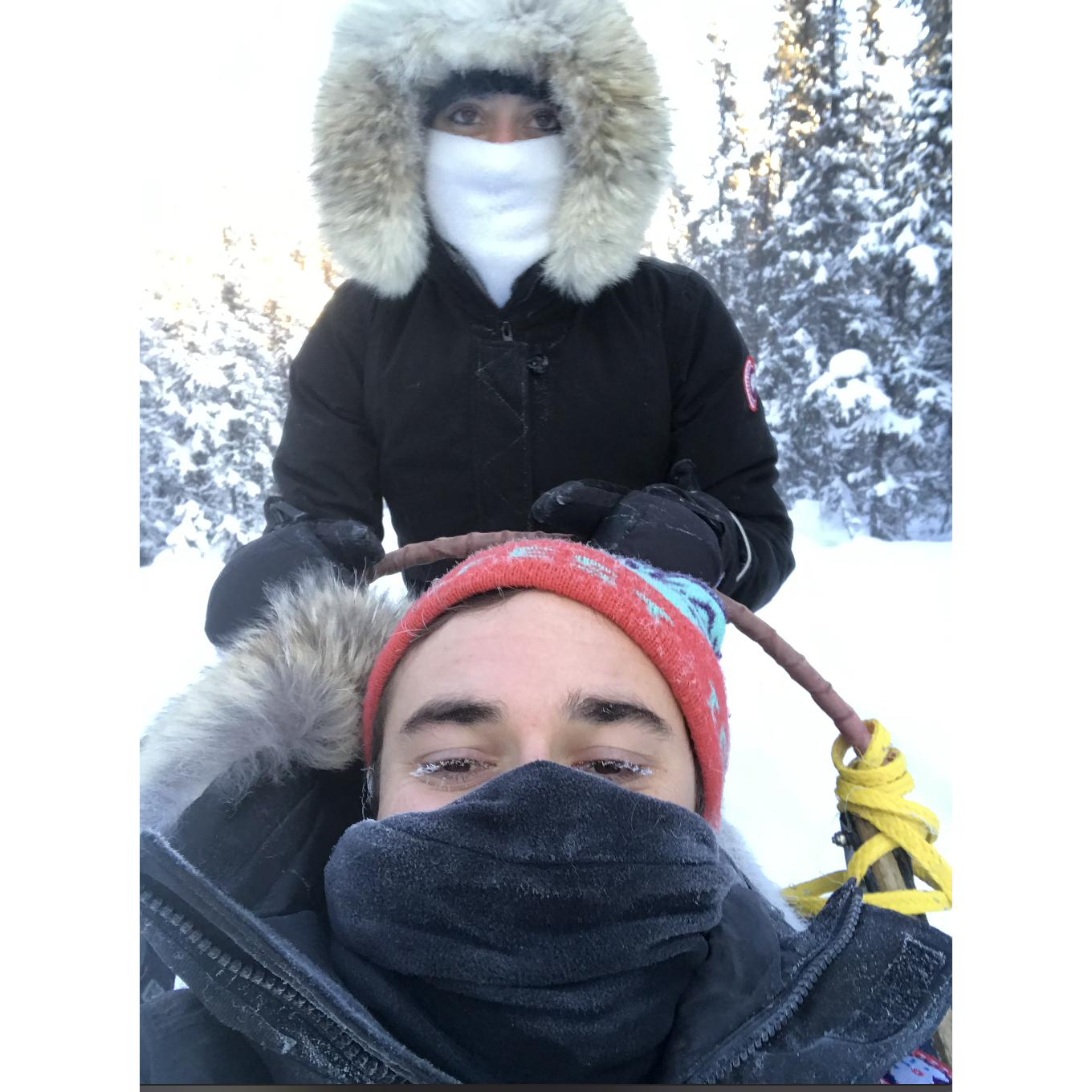 Trip with Janelle and Adam, Fairbanks, AL, Winter 2020