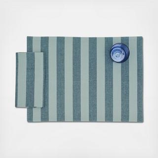 Essential Striped Placemat, Set of 4