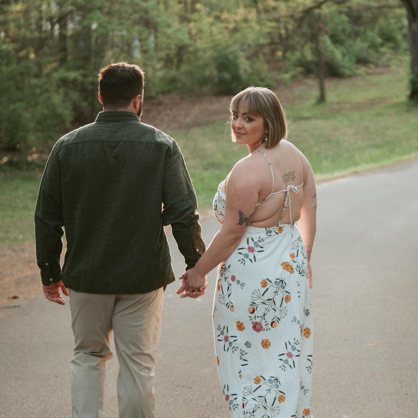 Engagement pictures where we met! Maryville College