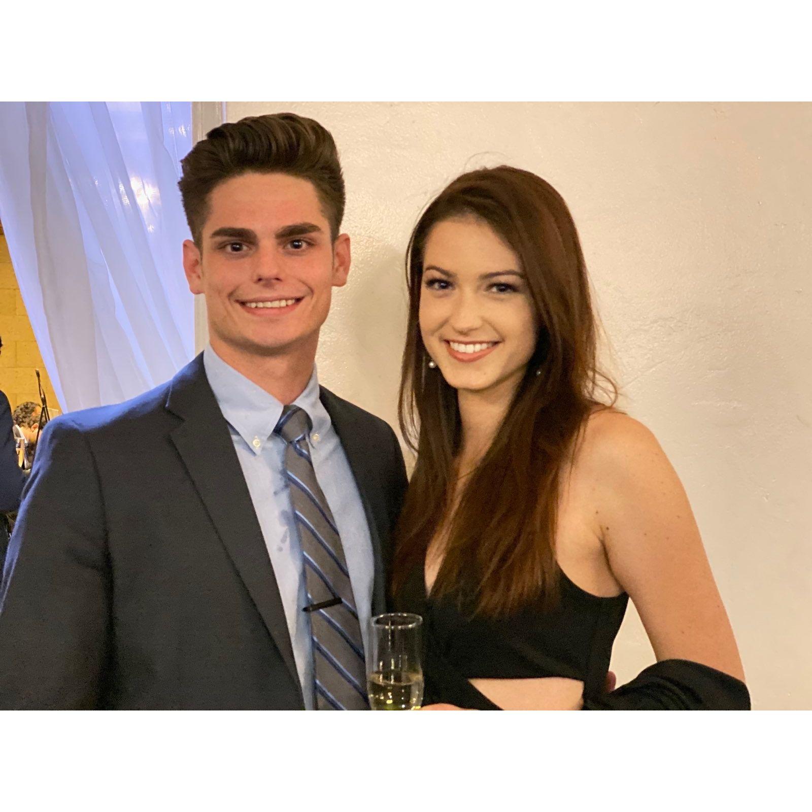 Jason brings Shannon to his work event while the couple do "long" distance. Jasons works 45 minutes away in San Jose while Shannon finishes up school.