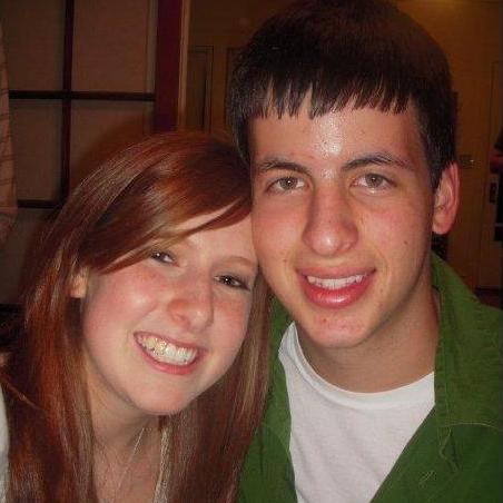 The first picture we ever took together during our first week of college before we ever dated. Little did we know where we would end up...