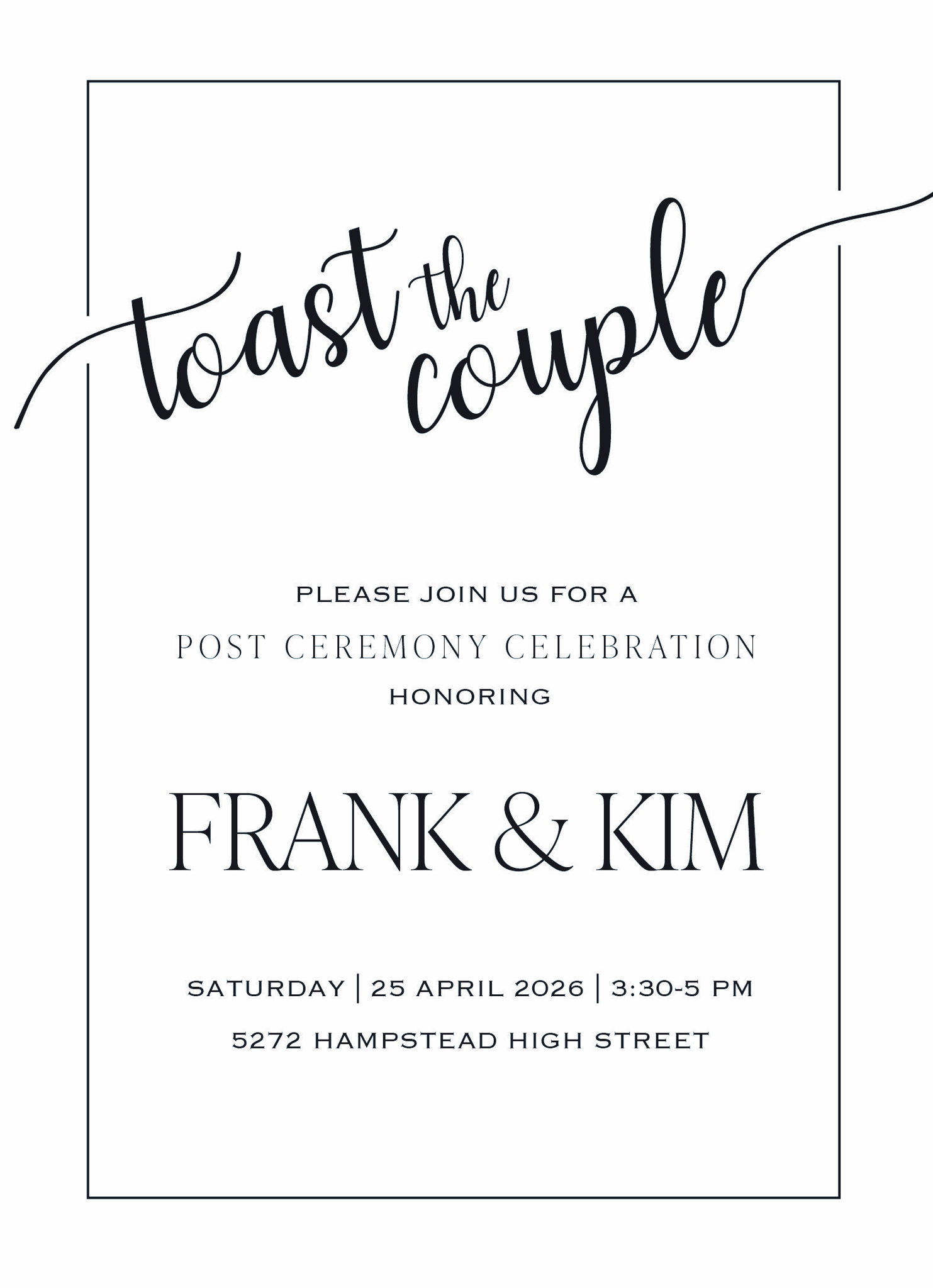 The Wedding Website of Frank Aman and Kim Traff