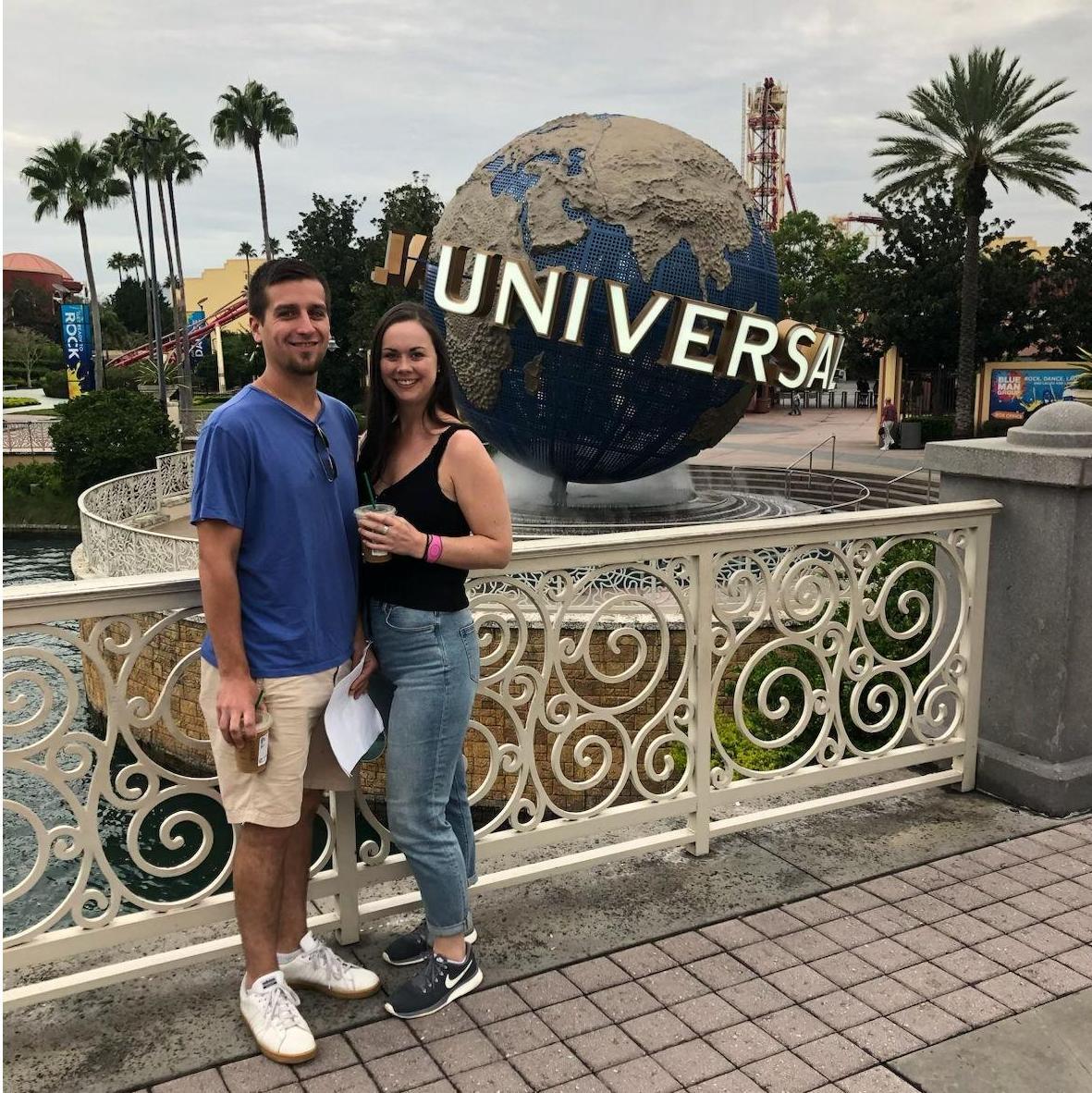 October 2019: Jesse Surprised Brenna with Universal Tickets!