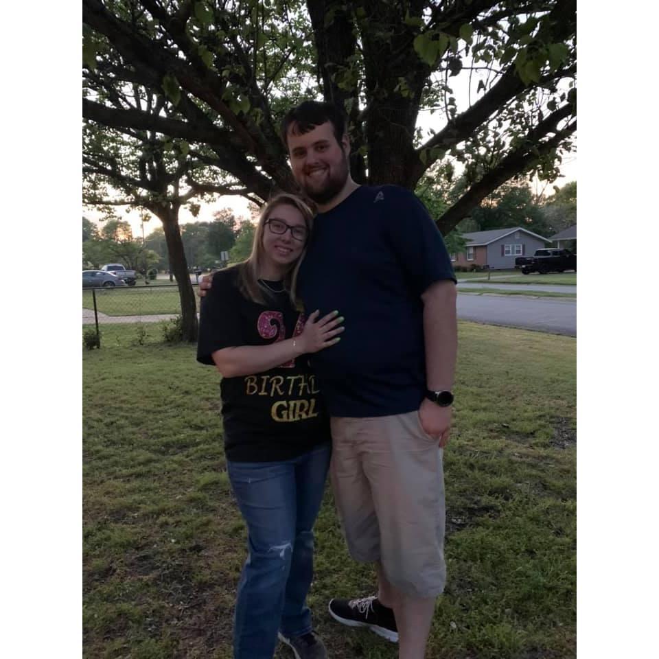 This was in front of my house on my 24th birthday, April 3, 2020.