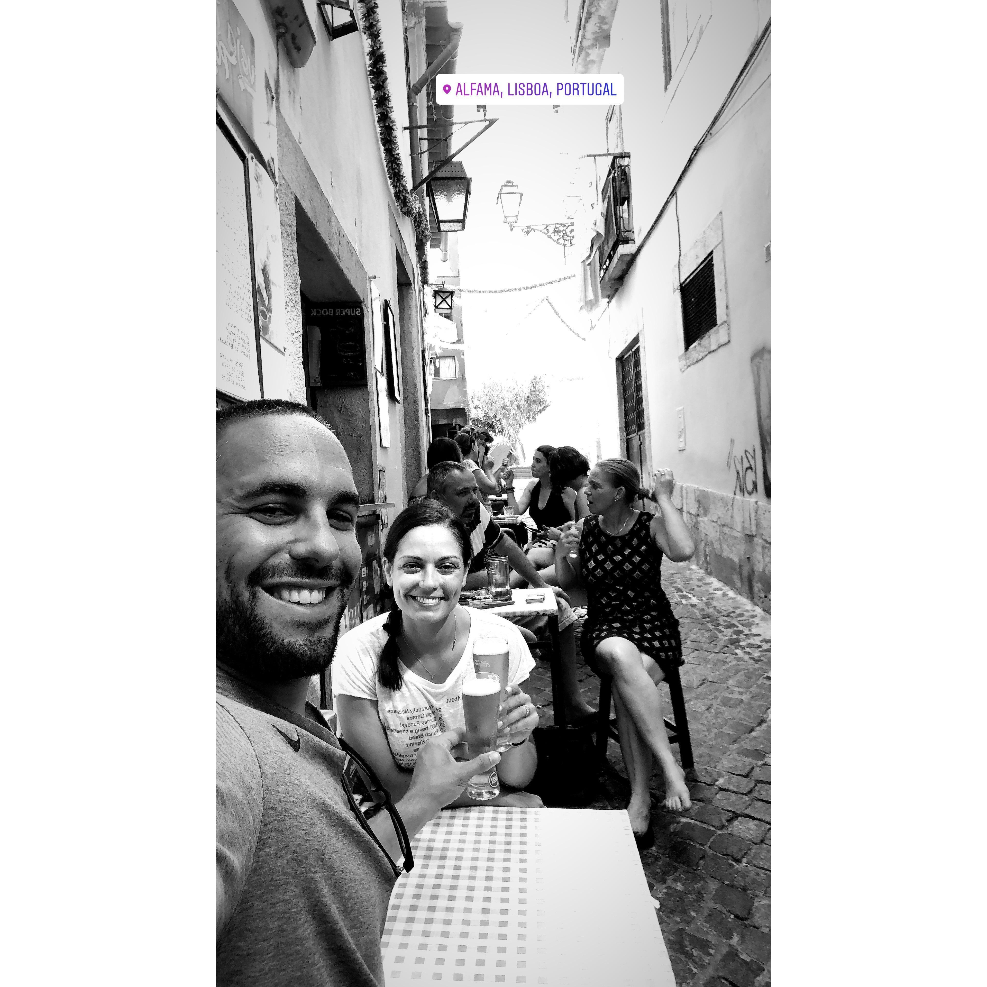 Alfama in Lisbon, Portugal