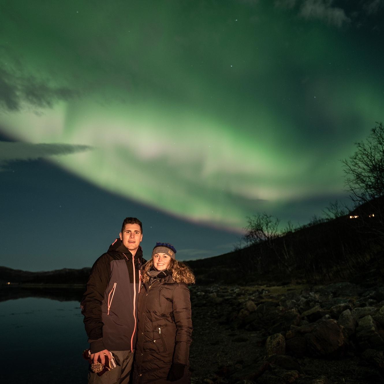northern lights in Tromso