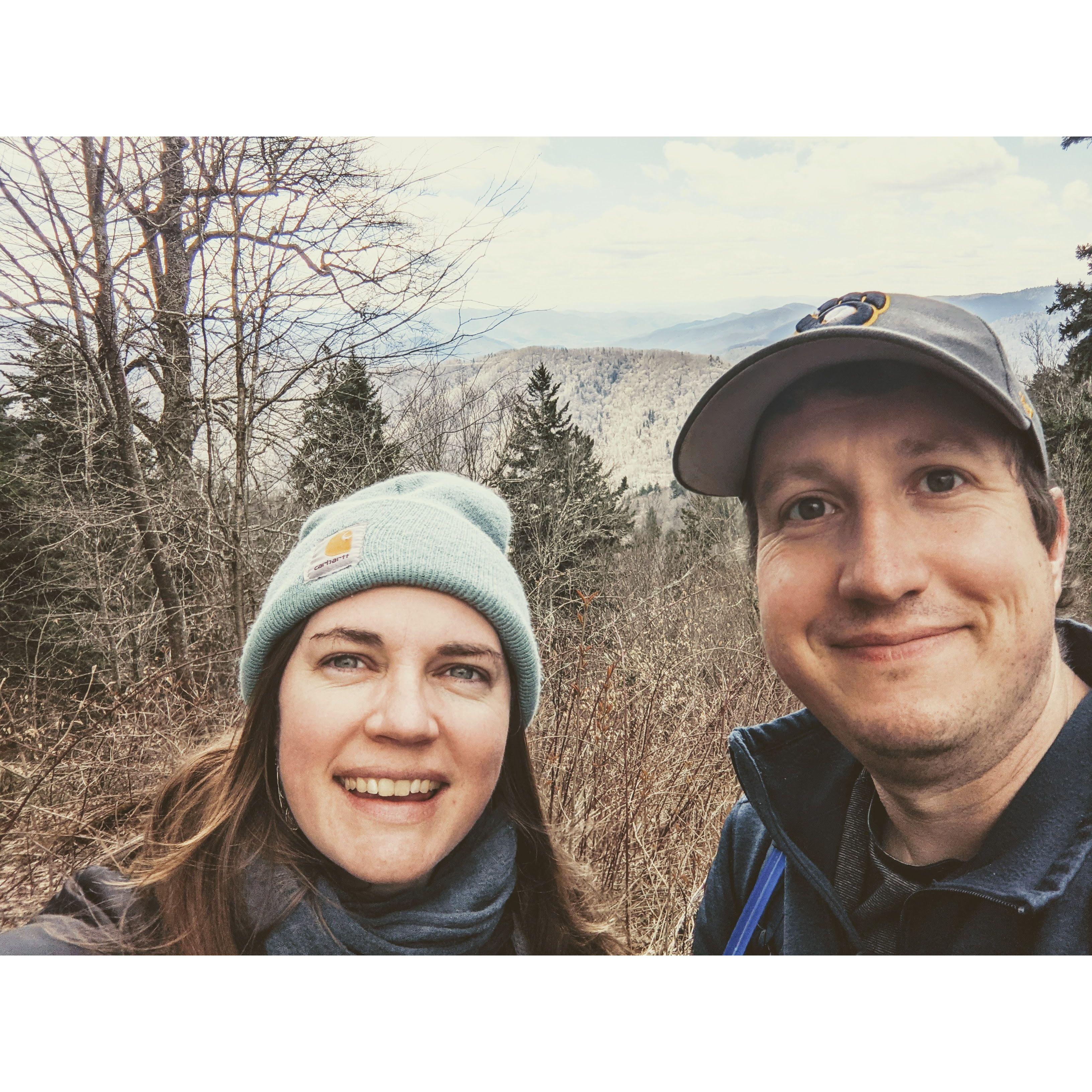 Hiking in the Great Smoky Mountains