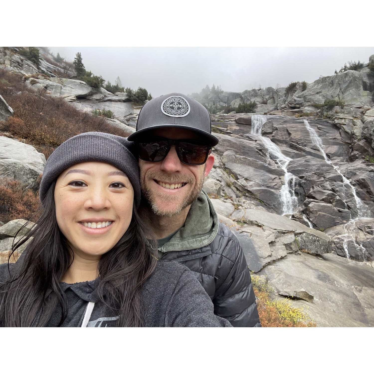 Chris and Kathy took a trip to Sequoia National Park to celebrate his birthday.