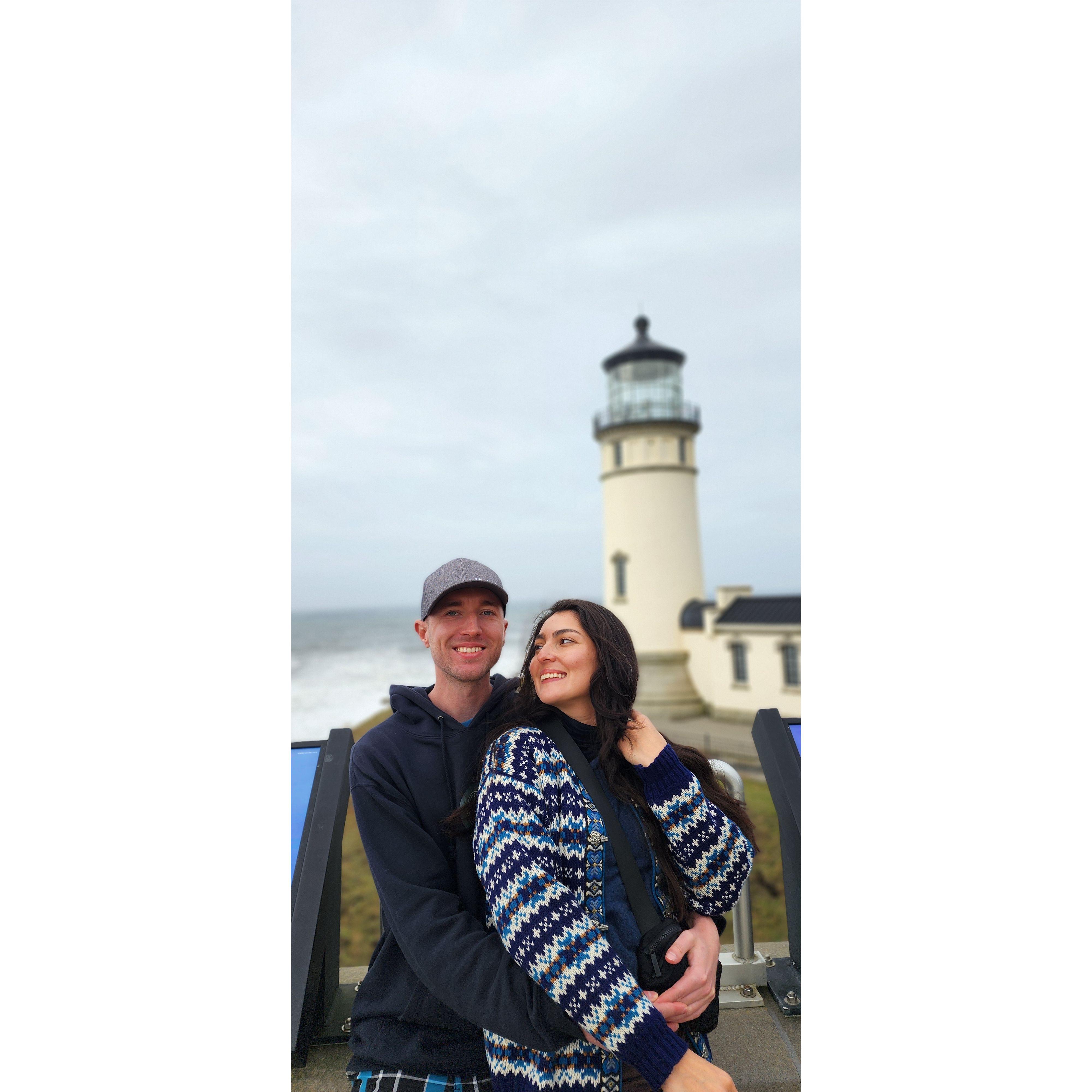 Our beloved tripod is to thank for this picture. A wonderful trip with Leon and Molly (Ramon's brother and wife) to the coast.