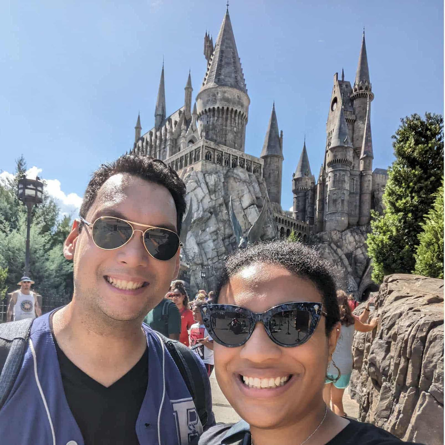 Visiting Hogwarts in FL!