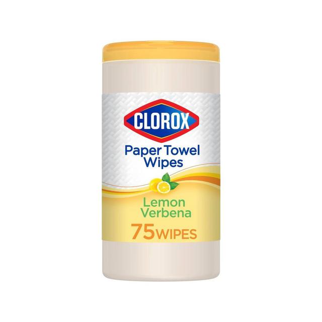Clorox Paper Towel Wipes - Lemon - 75ct