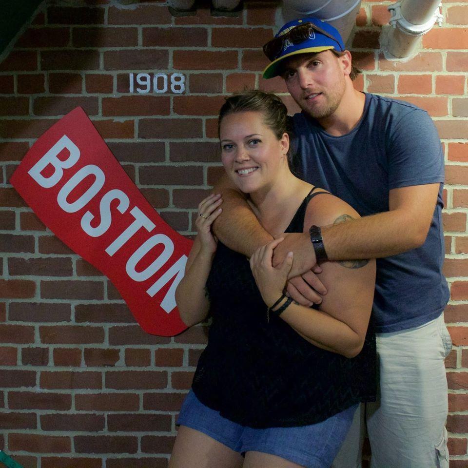 Fenway for a Boston v Mariners game on Mike's 30th birthday.