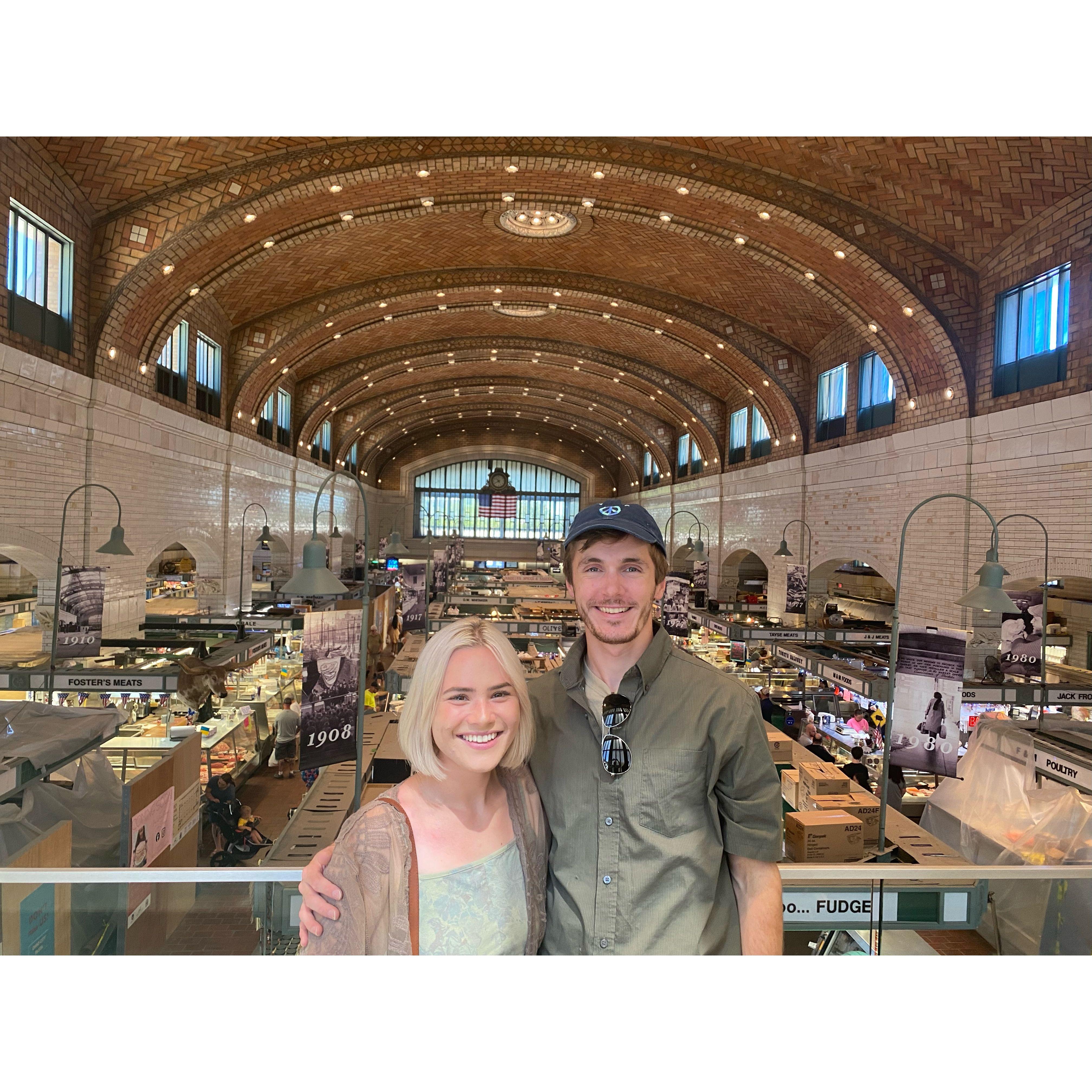 West Side Market outting with the family!