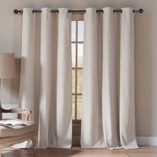 Beya Blackout Grommet Curtain Panel, Set of 2